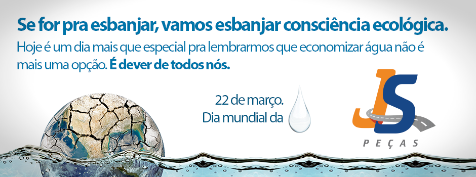 22 de Março dia mundial da água!