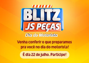 Convite especial pra você! Blitz JS Peças - Dia do Motorista