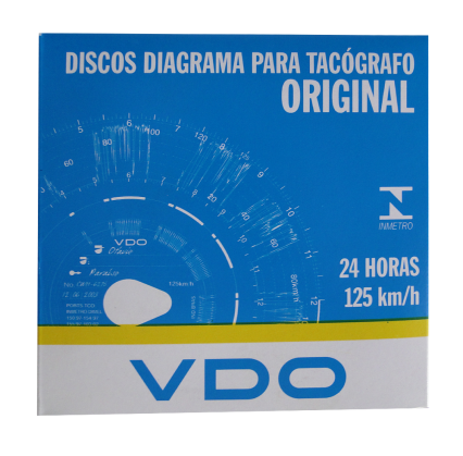 DISCO TACÓGRAFO DIÁRIO 125KM